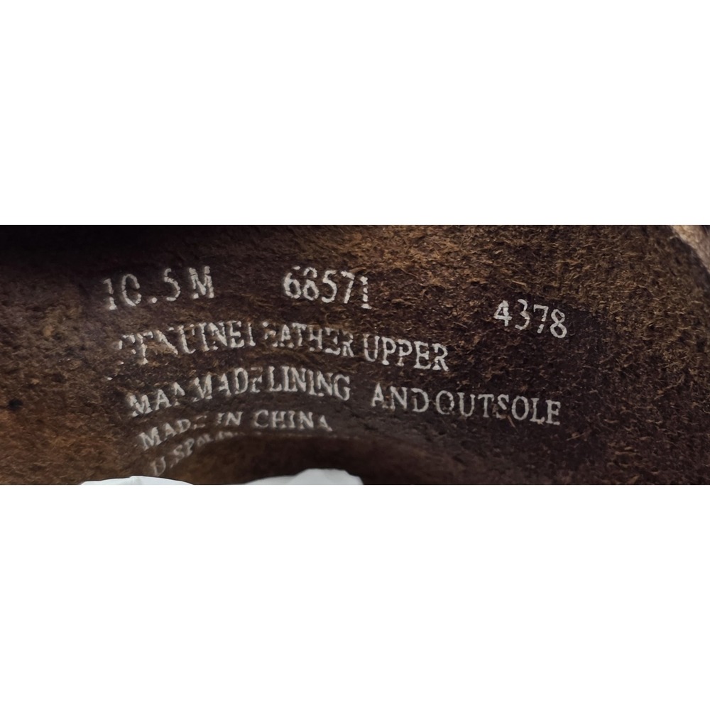 Timberland 68571 Men's 10.5M Brown Leather Chukka Boots Casual Shoes - Picture 13 of 14